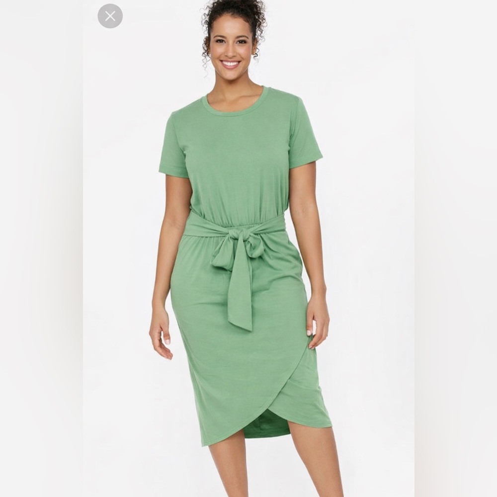Smash + Tess Rebecca Shorty Wrap Dress green size L